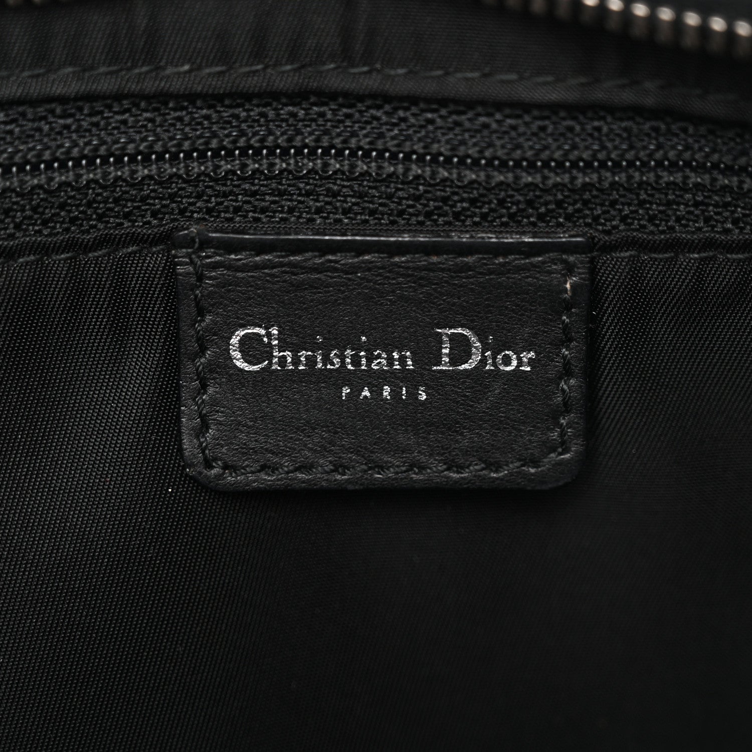 Christian Dior Calfskin Patent Trailer Trash Cadillac Shoulder Bag Black Red 6 of 11