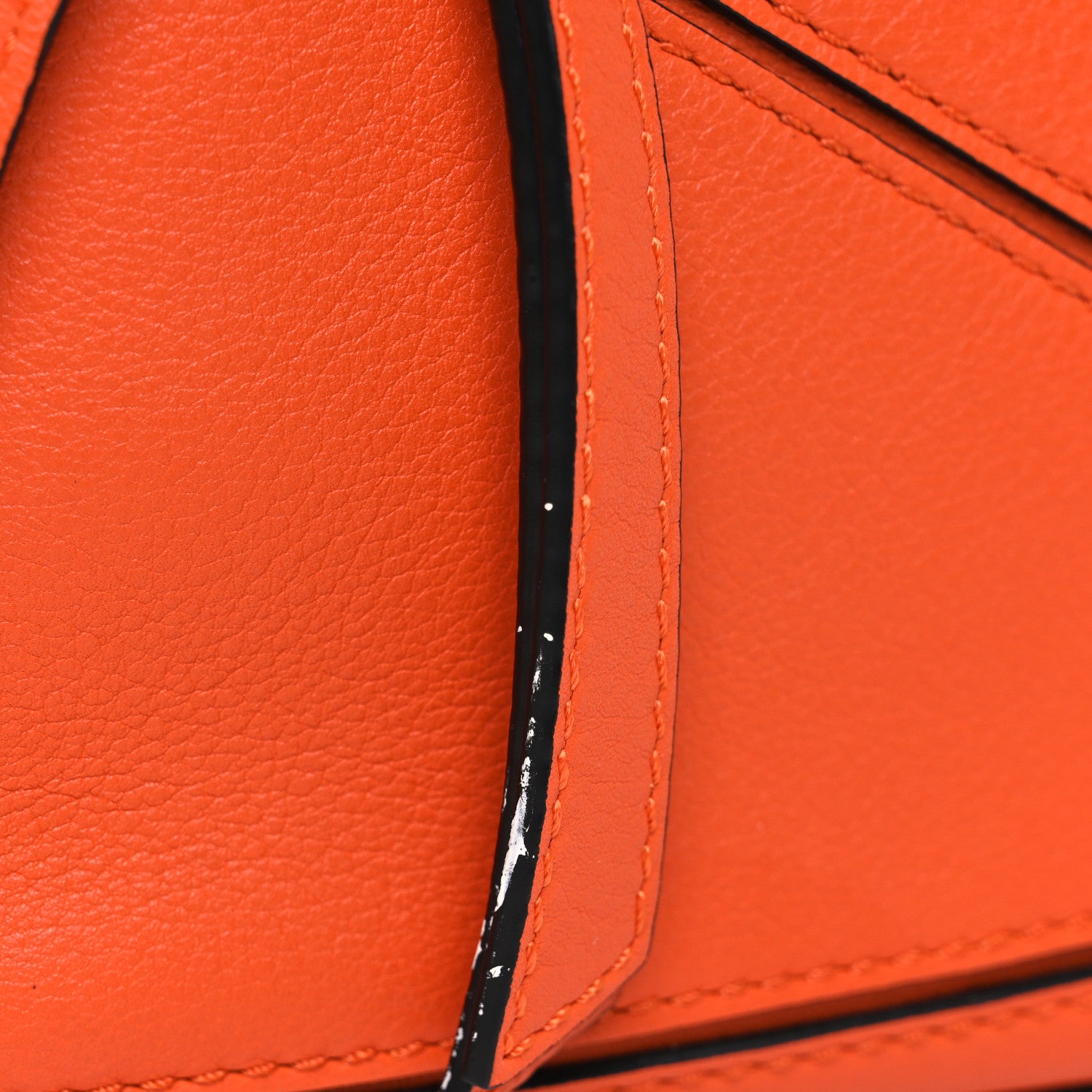 Loewe Calfskin Mini Puzzle Bag Orange 11 of 12