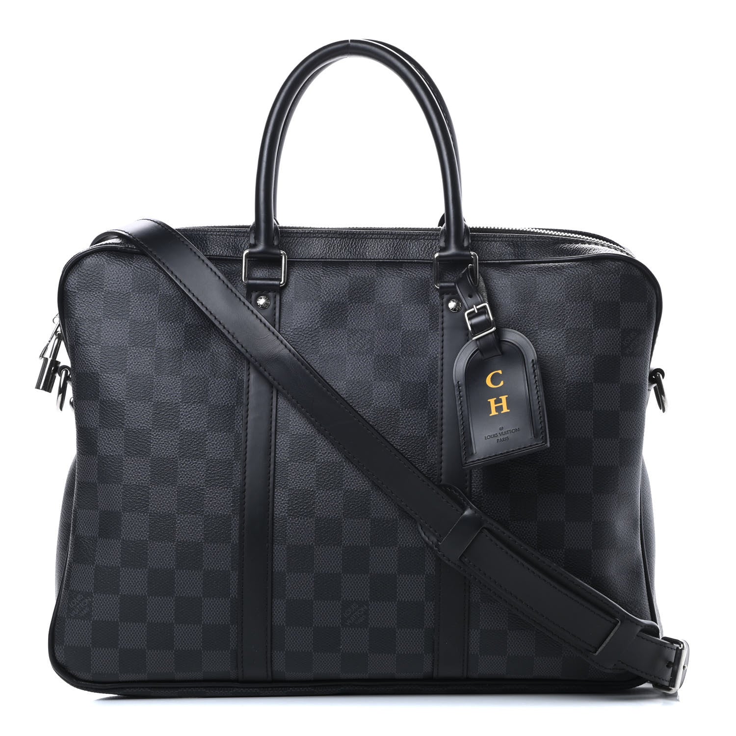 Louis Vuitton Damier Graphite Porte Documents Voyage PM 1 of 12
