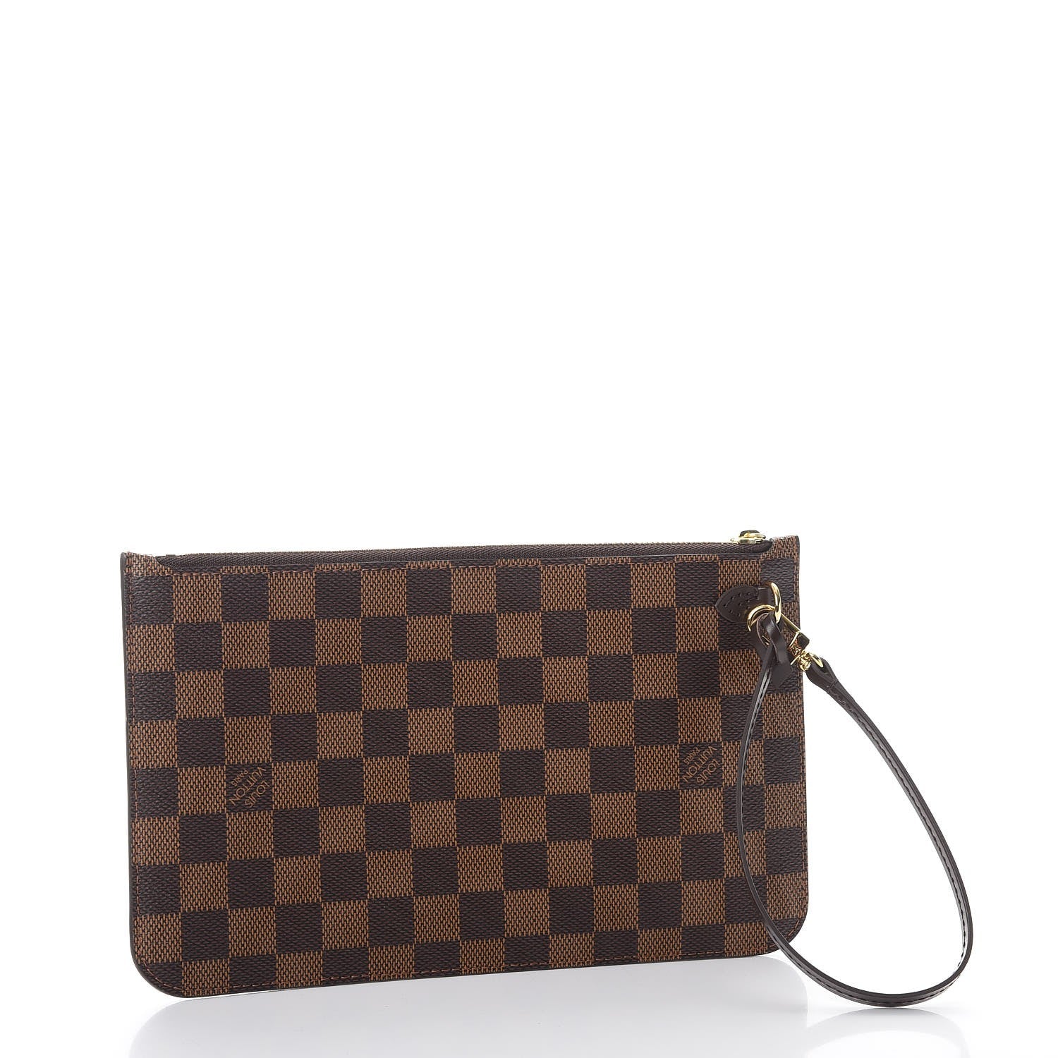 Louis Vuitton Damier Ebene Neverfull MM GM Pochette 3 of 8
