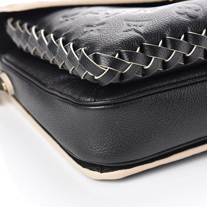 Louis Vuitton Empreinte Braided Pochette Metis Black 5 of 9