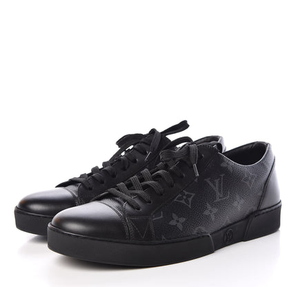 Louis Vuitton Calfskin Monogram Eclipse Match Up Sneakers 6 3 of 9