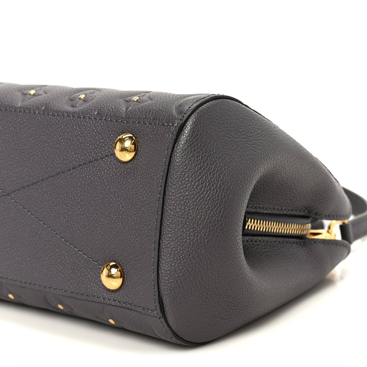 Louis Vuitton Empreinte Studded Montaigne BB Gris Silver 13 of 13