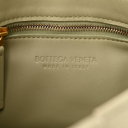 Bottega Veneta Lambskin Maxi Intrecciato Cassette Crossbody Bag Travertine 6 of 10