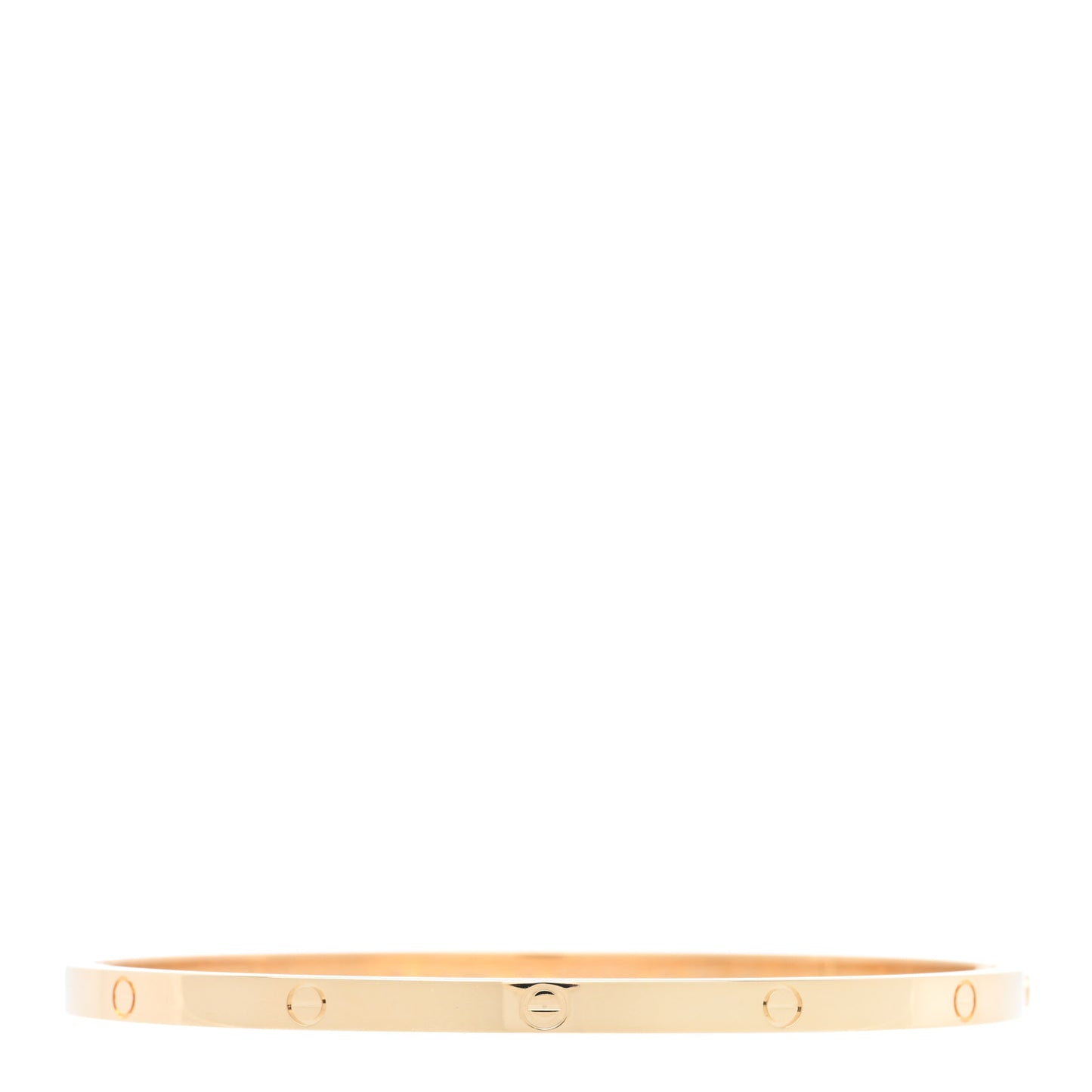 18K Yellow Gold Small LOVE Bracelet 19
