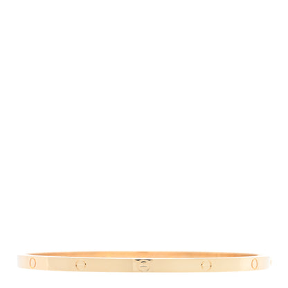 Cartier 18K Yellow Gold Small LOVE Bracelet 19 1 of 12