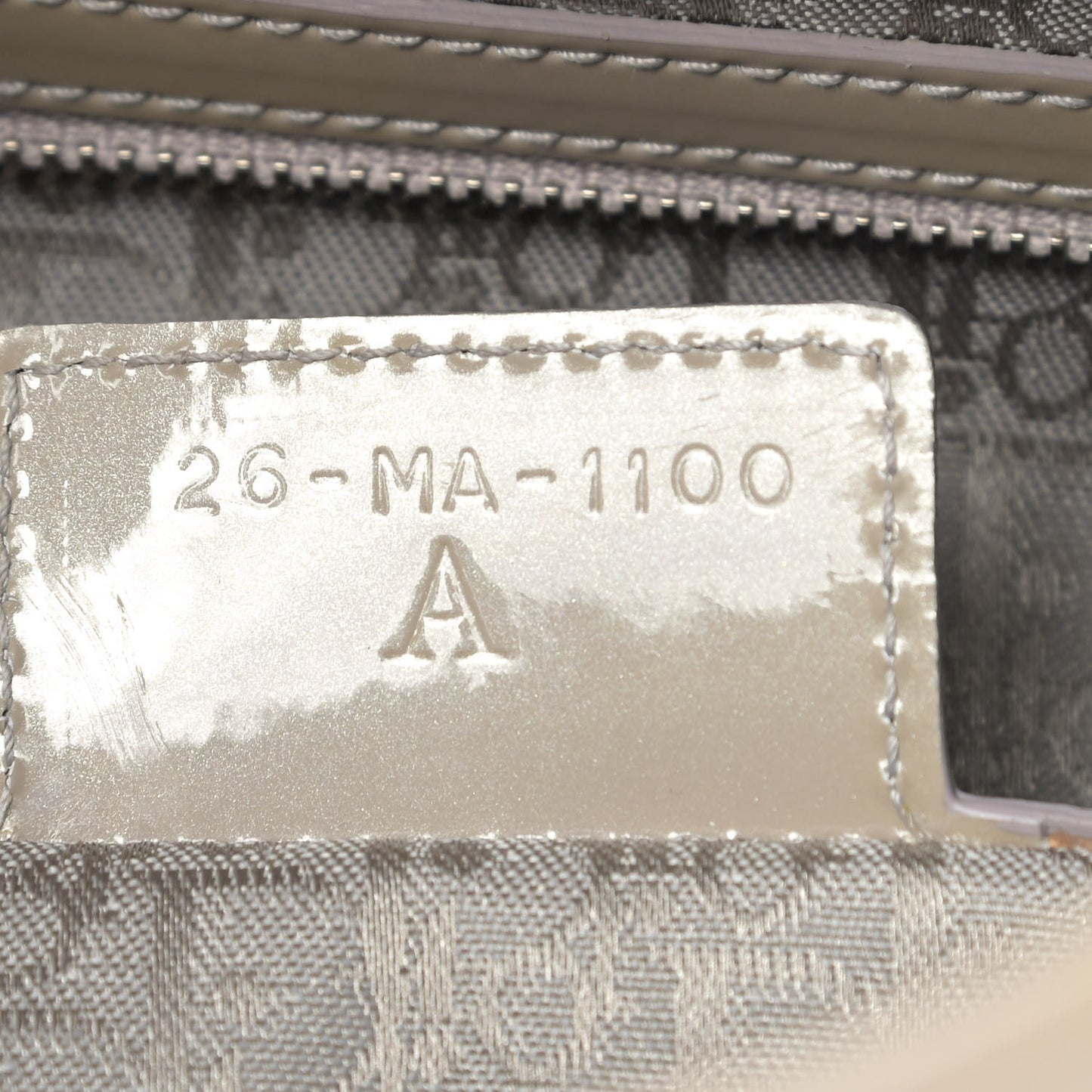 Patent Cannage Extra Large Lady Dior Beige