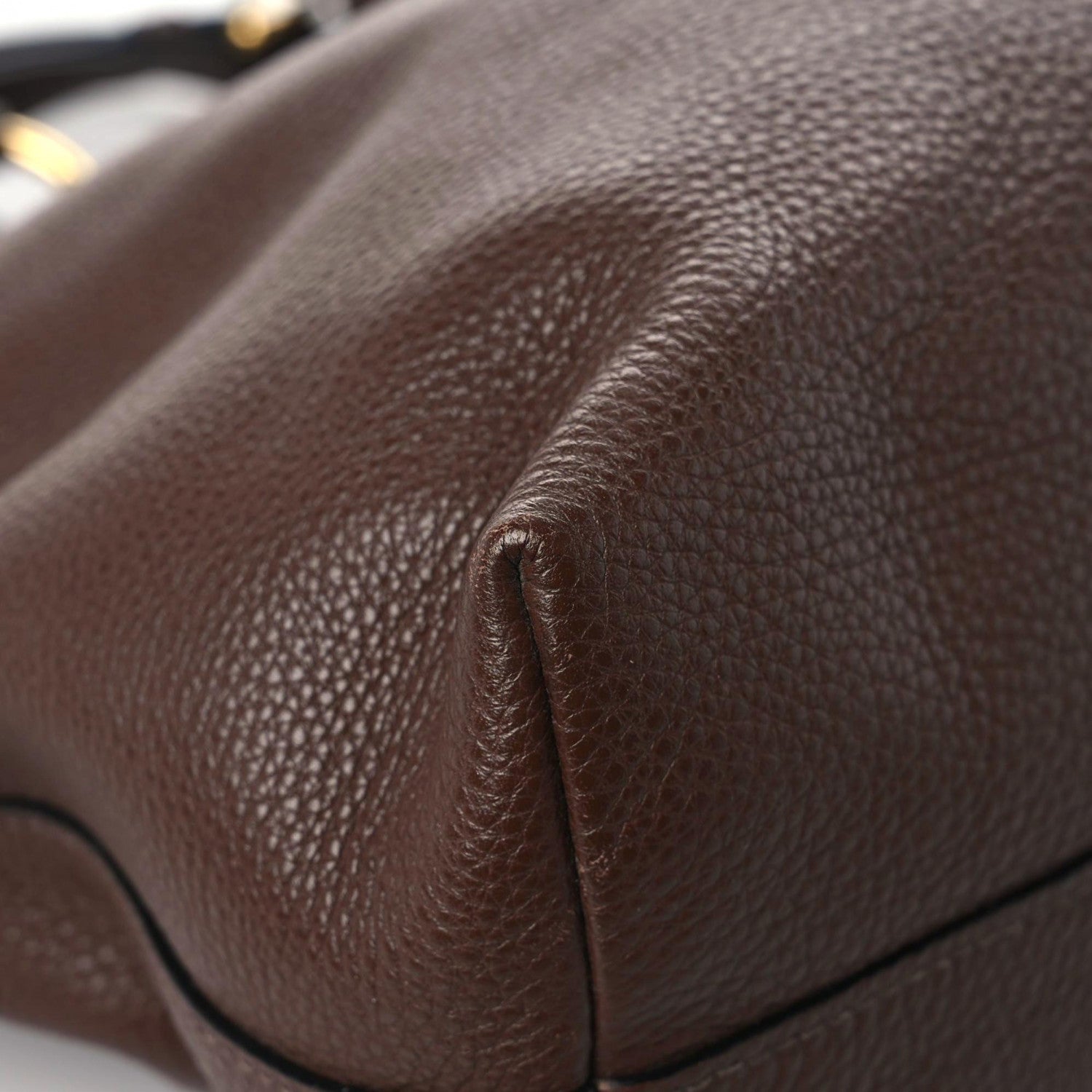 Prada Vitello Daino Shopping Tote Palissandro 10 of 14