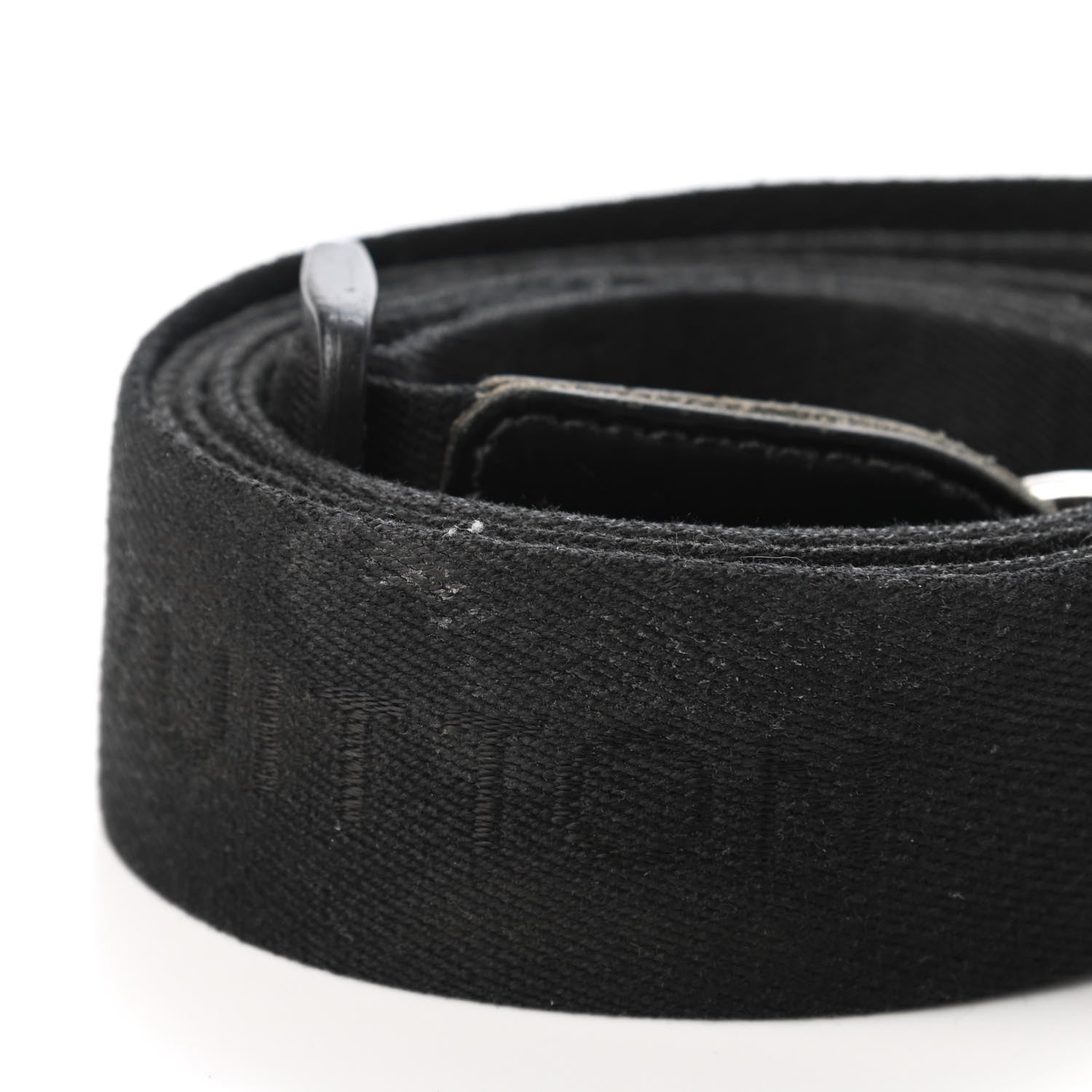 Louis Vuitton Canvas Adjustable Shoulder Strap Black 3 of 4