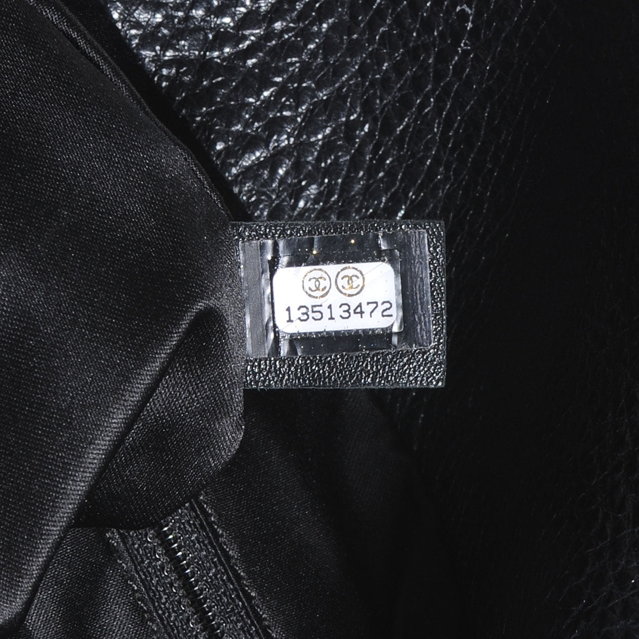 Chanel Glazed Calfskin On The Road XL Flap Black 7 of 7