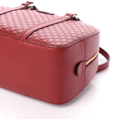 Gucci Soft Microguccissima Medium Crossbody Bag Rosso 9 of 9