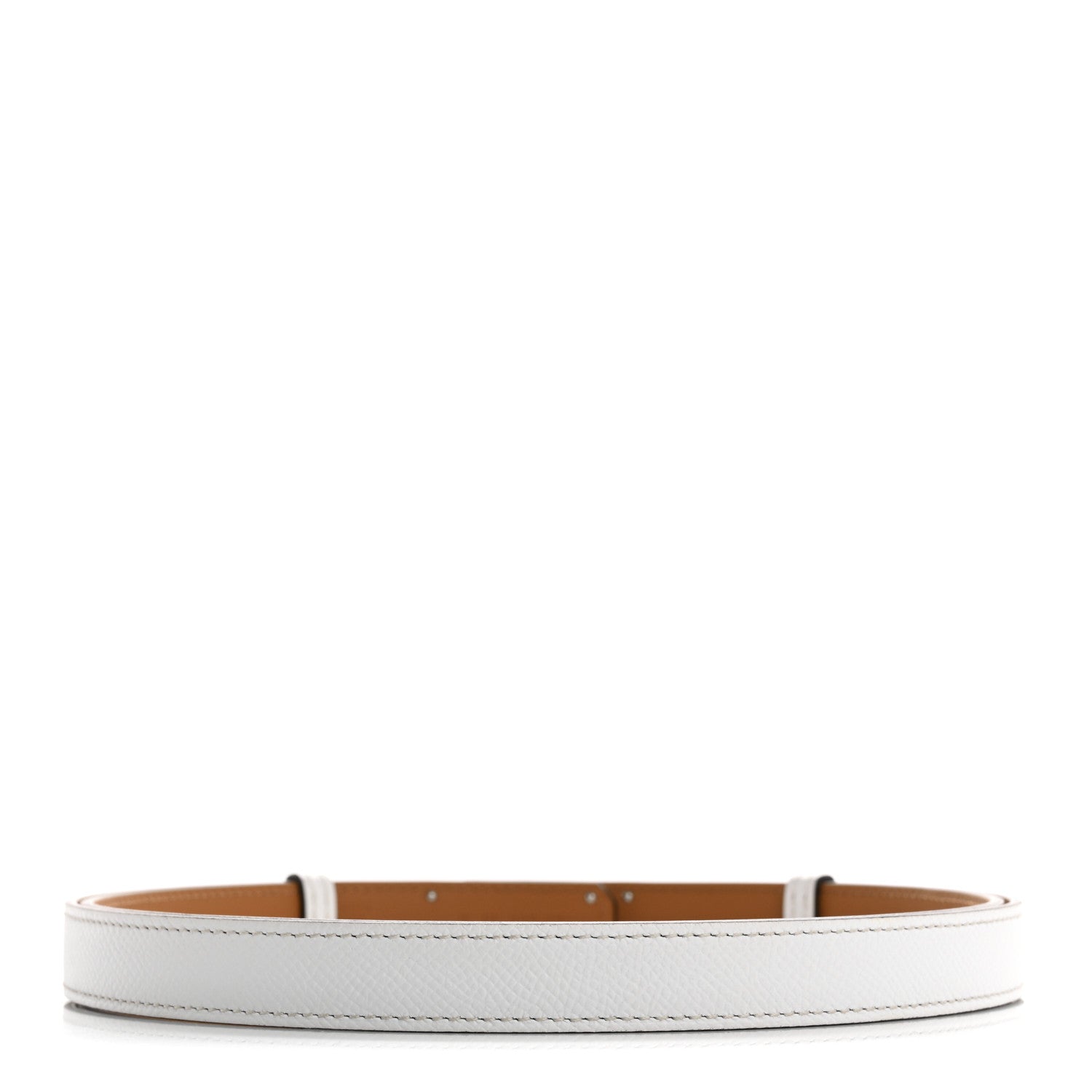 Hermes Epsom Kelly Belt New White 2 of 4