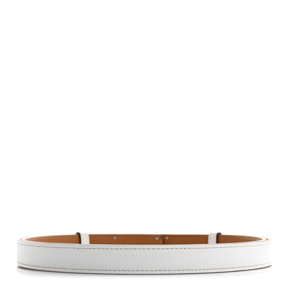 Hermes Epsom Kelly Belt New White 2 of 4