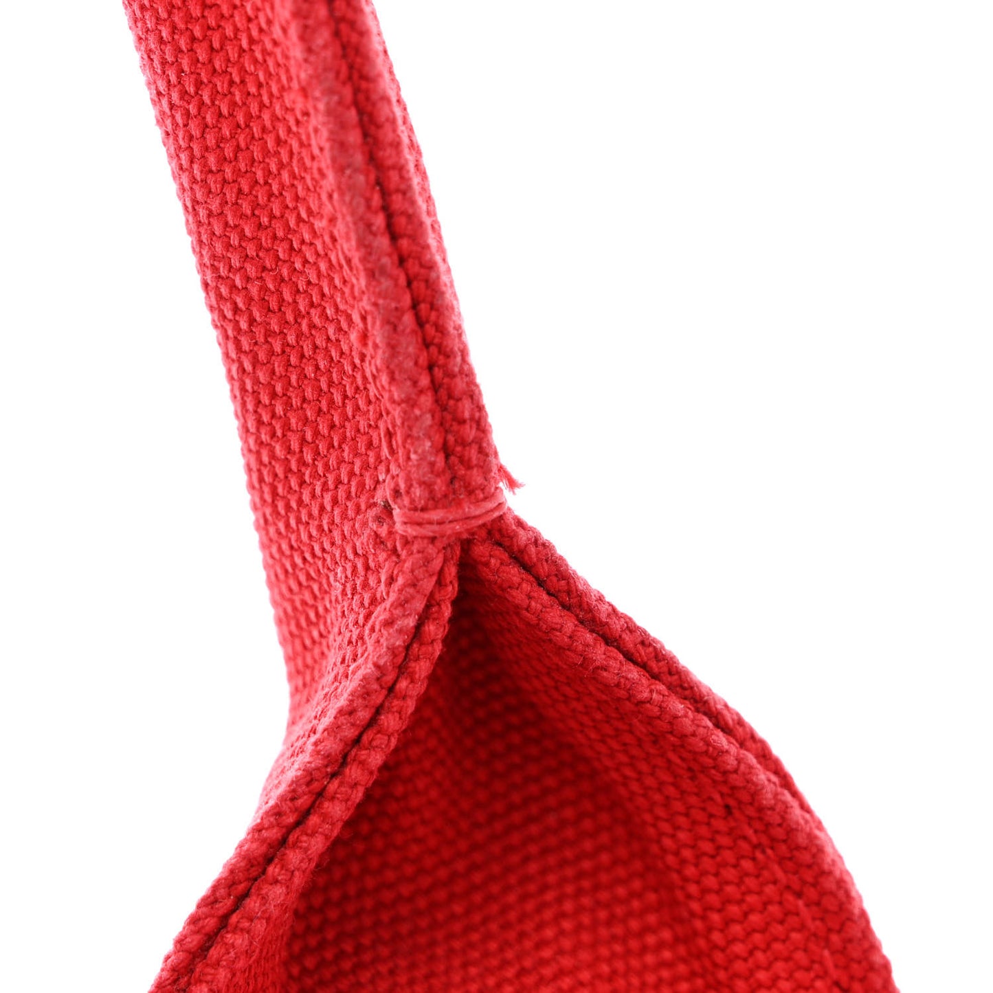 Plexiglass Calfskin Small Shopper Tote Rosso