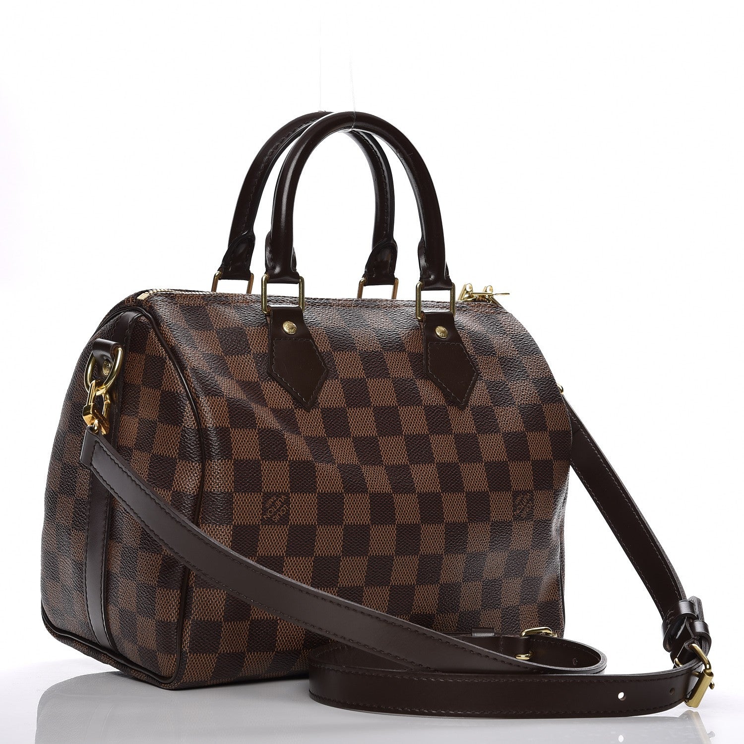 Louis Vuitton Damier Ebene Speedy Bandouliere 25 3 of 8