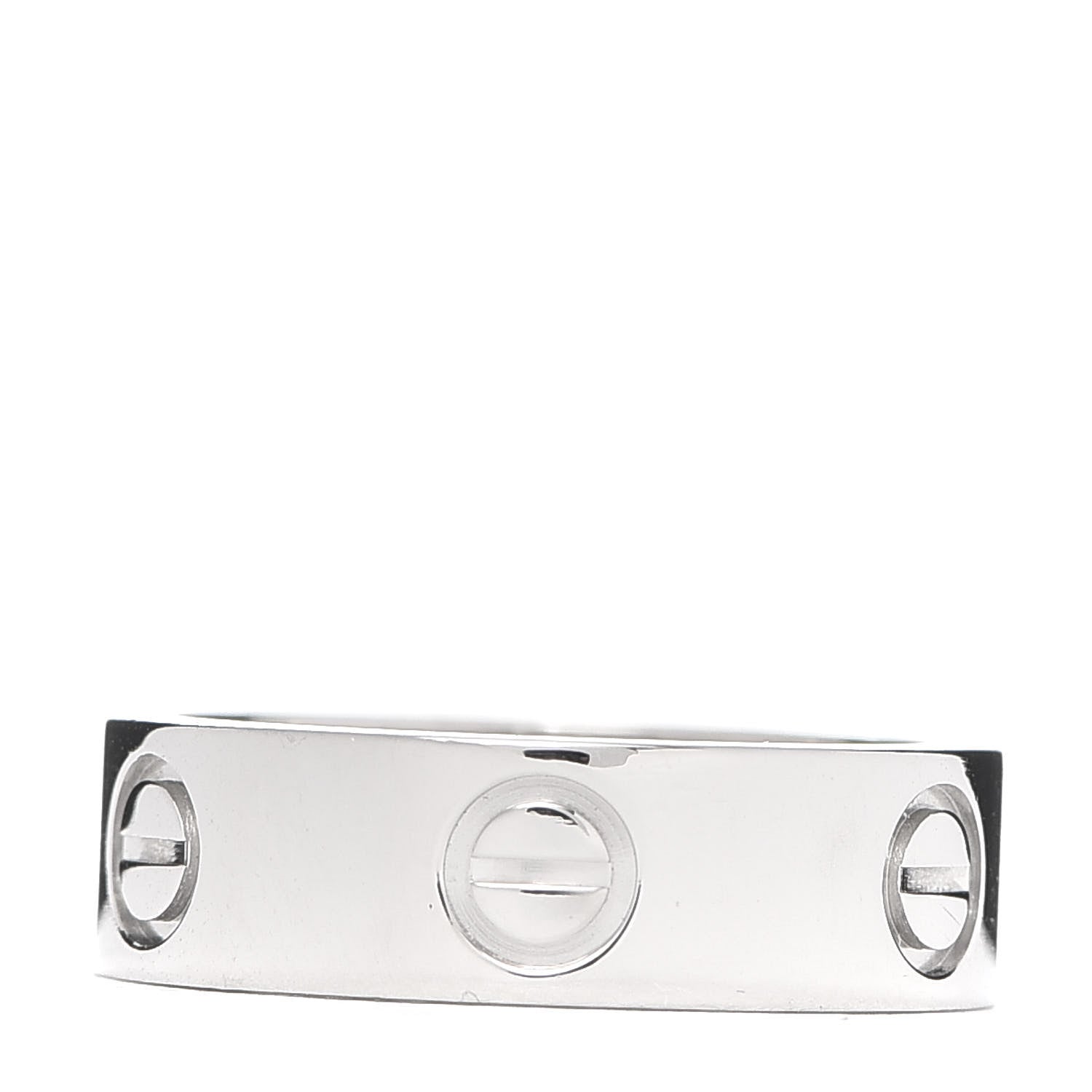 Cartier Platinum 5.5mm LOVE Ring 50 5.25 3 of 5