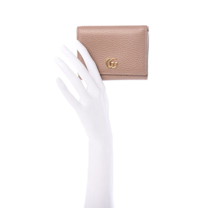Gucci Dollar Calfskin GG Marmont Wallet Porcelain Rose 2 of 6