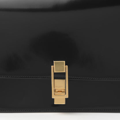Saint Laurent Patent Calfskin Carre Satchel Black 10 of 10