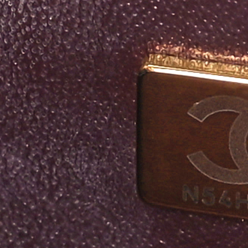 Chanel Lambskin Quilted Medium Double Flap Black 7 of 10