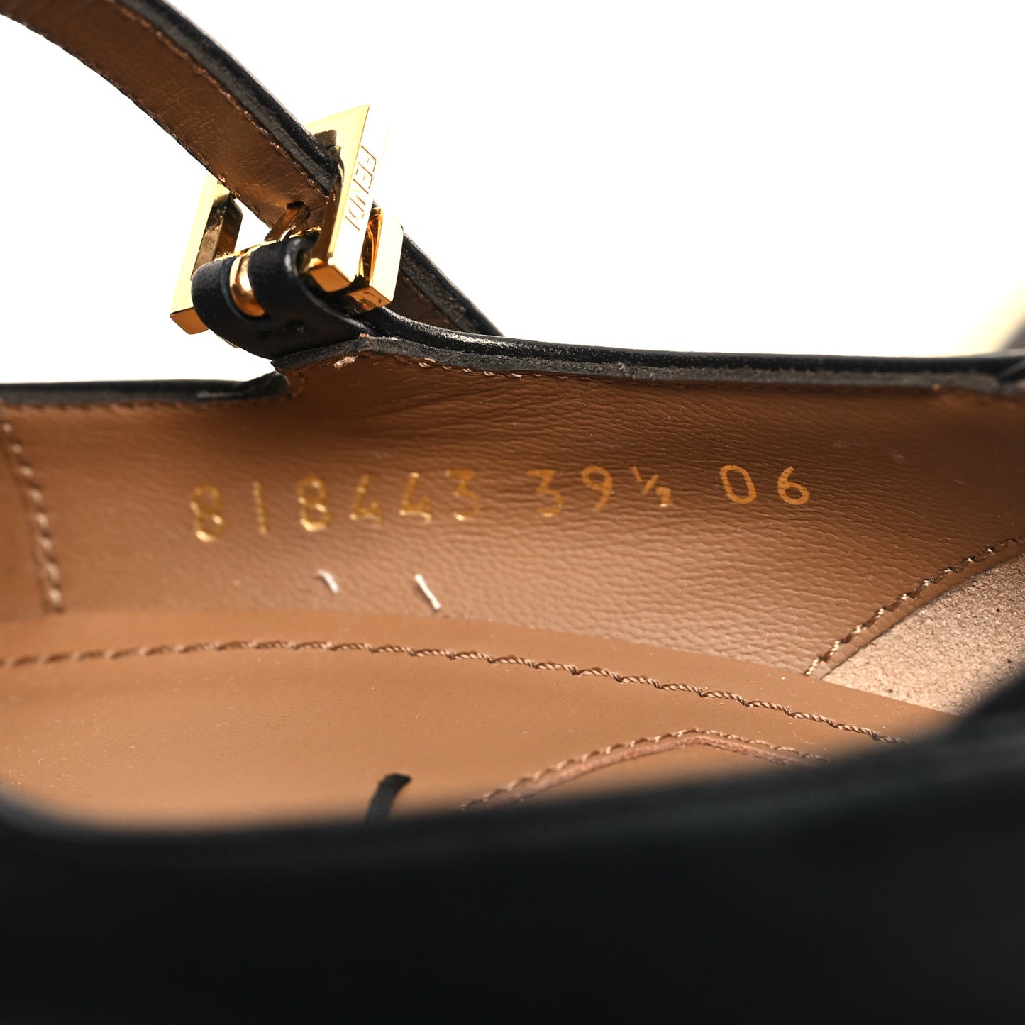 Vitello Delfina High Heel Pumps 39.5 Black