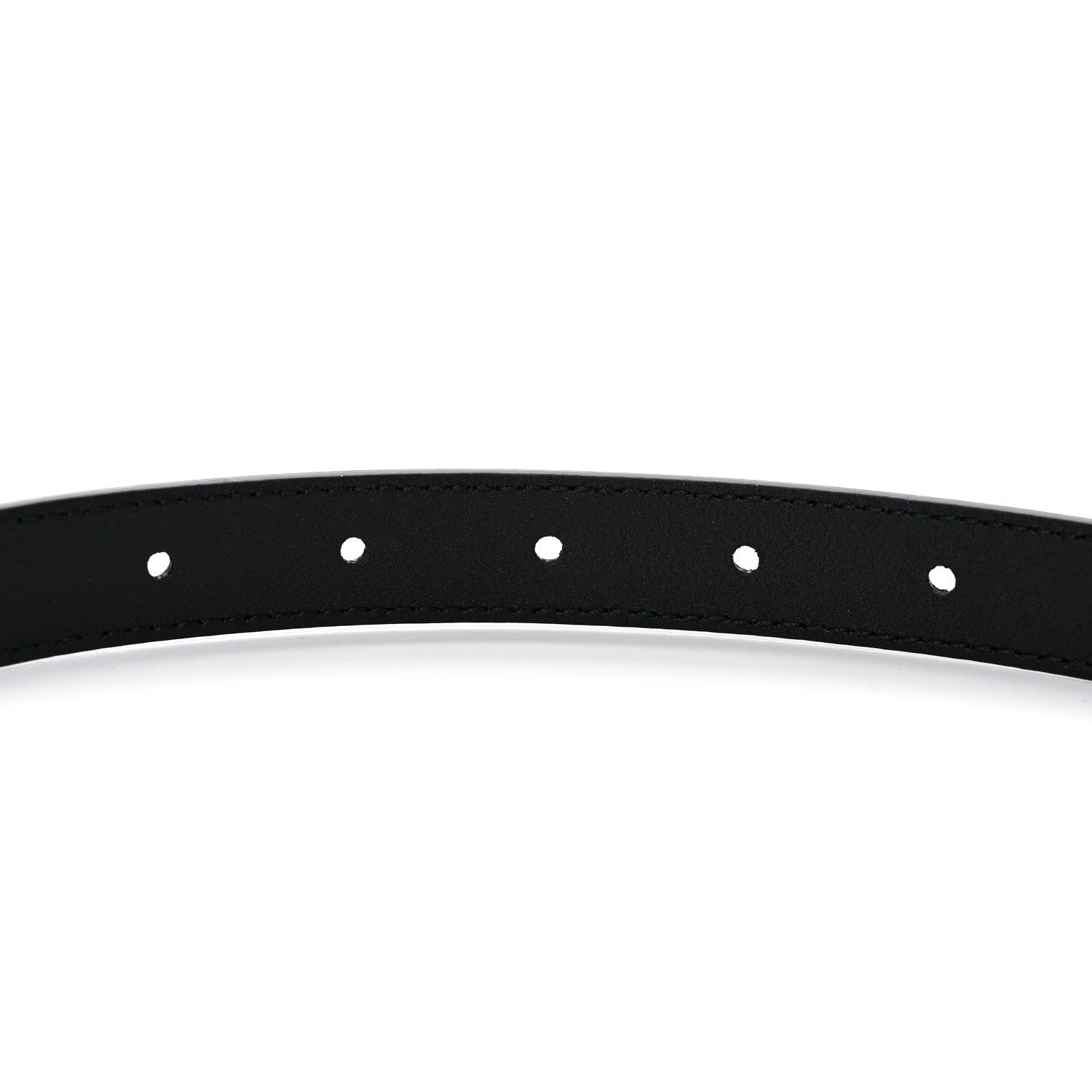 Gucci Calfskin Double G 20mm Belt 75 30 Black 4 of 5