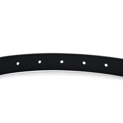 Gucci Calfskin Double G 20mm Belt 75 30 Black 4 of 5