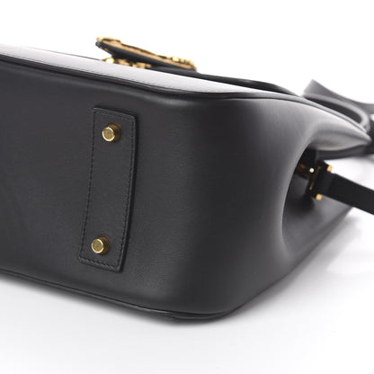 Versace Vitello Barocco Virtus Small Top Handle Shoulder Bag Black 6 of 8
