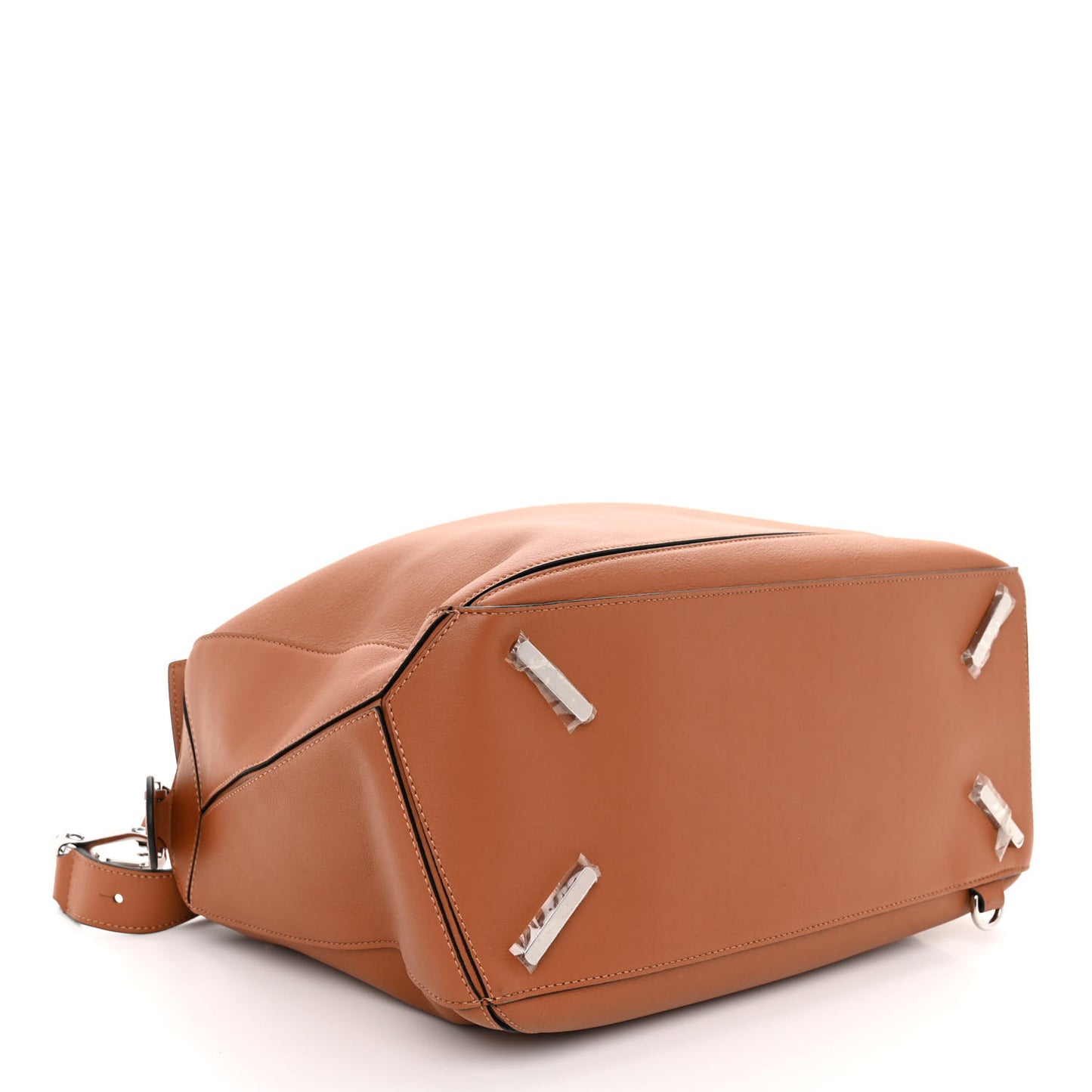 Calfskin Large Puzzle Bag Tan