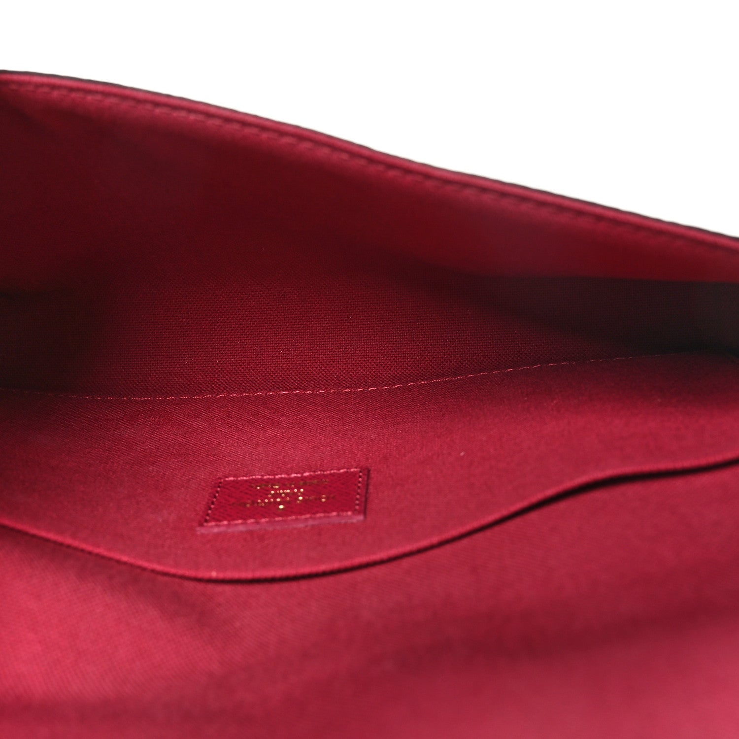 Louis Vuitton Monogram Pochette Felicie Chain Wallet Fuchsia 6 of 11