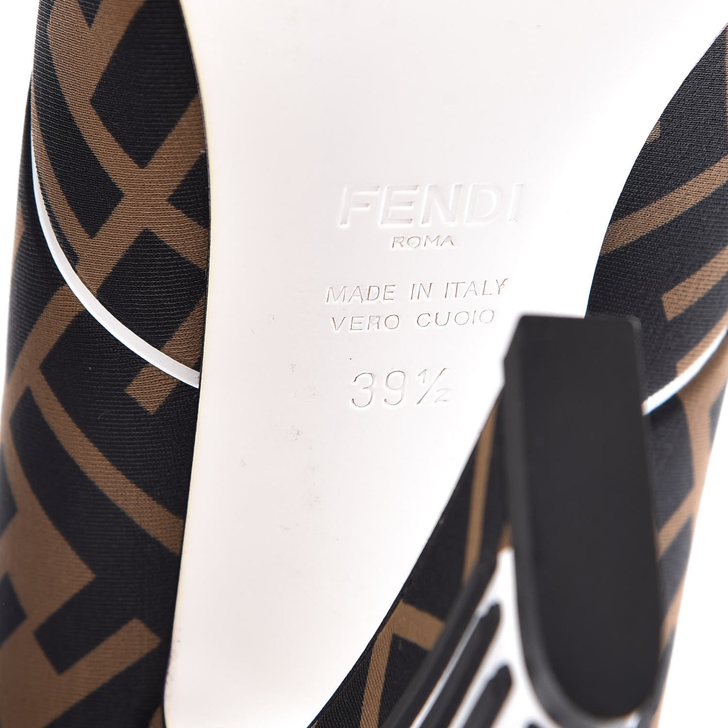 Lycra Film FFreedom Decollete Pumps 39.5 Tobacco Bianco