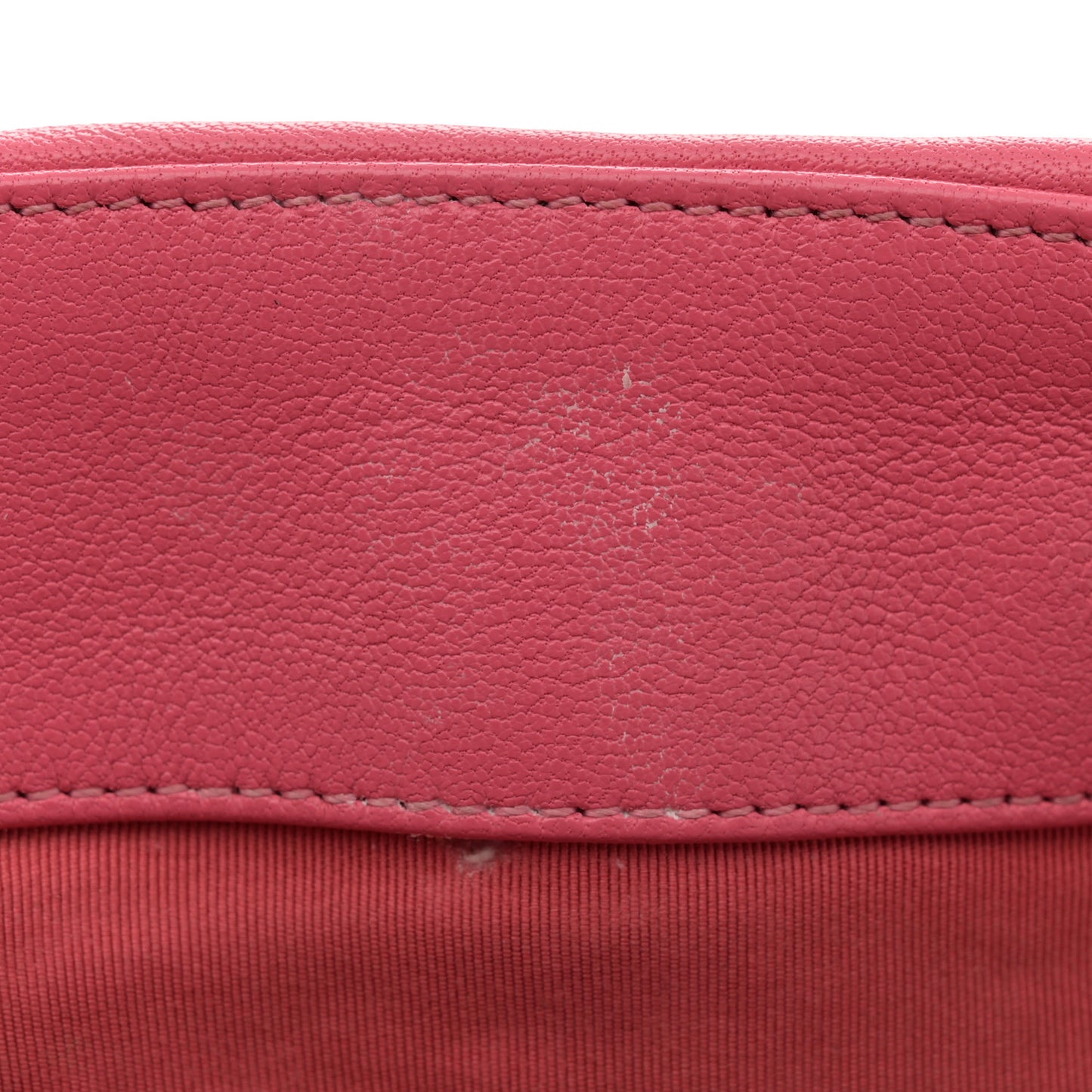 Lambskin Quilted Large Chanel 19 Flap Dark Pink