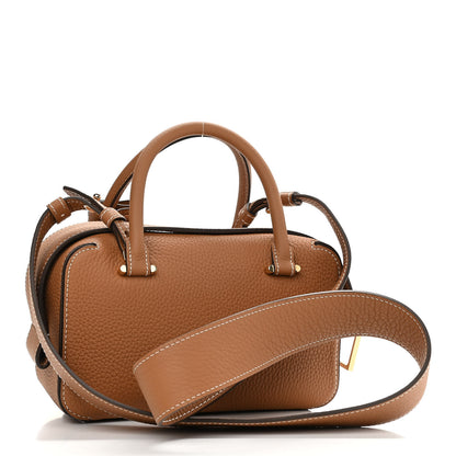 Delvaux Grained Calfskin Mini Cool Box Satchel Vegetal 3 of 11