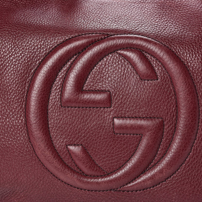 Gucci Cellarius Calfskin Large Soho Hobo Scarlatto 16 of 16
