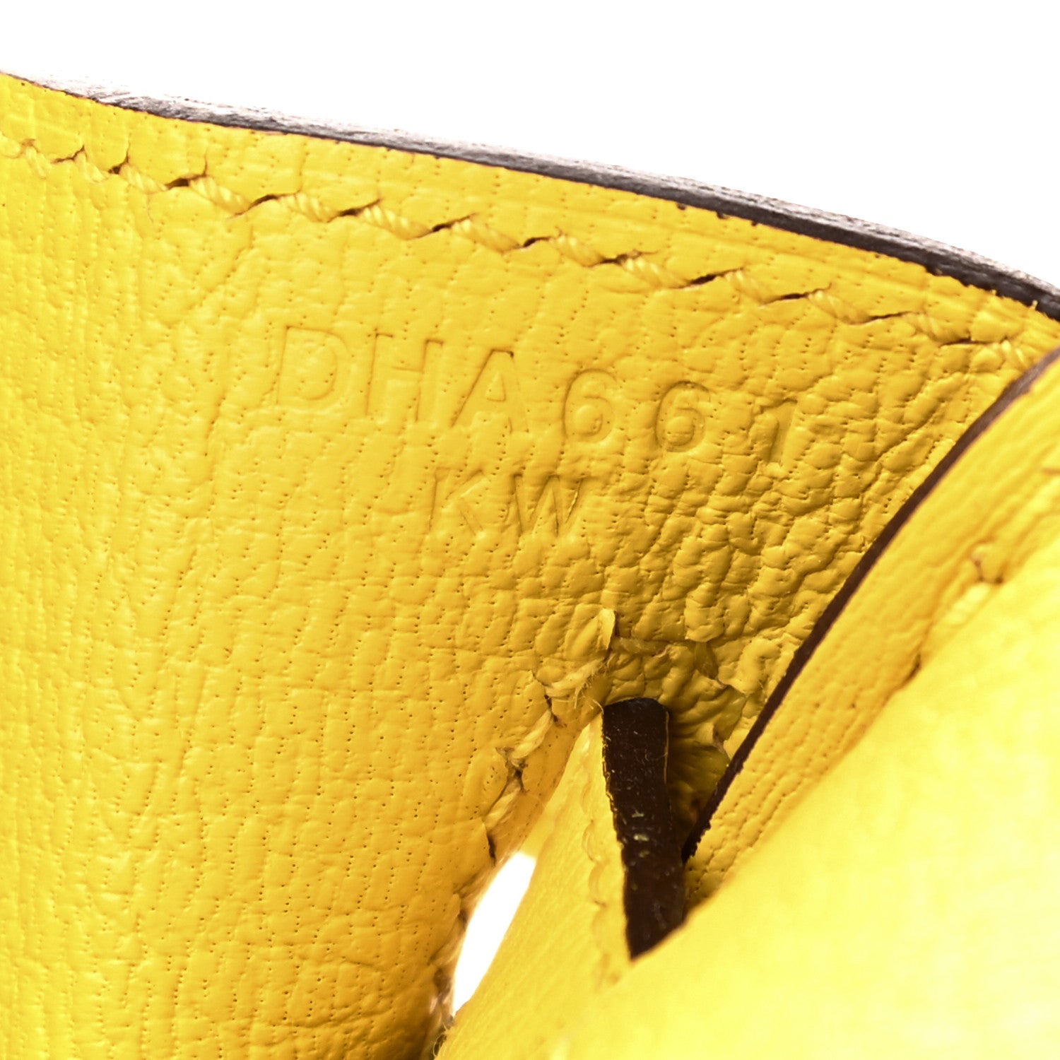Hermes Taurillon Novillo Birkin 25 Jaune De Naples 7 of 11