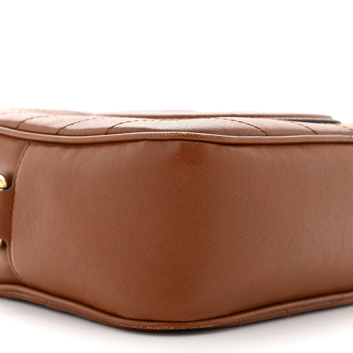 Gucci Sakai Be Green Calfskin Diagonal Stitched Small Blondie Shoulder Bag Cuir 9 of 12