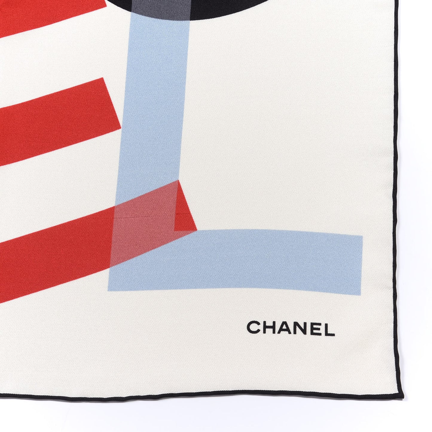 Silk CC Square Scarf Multicolor