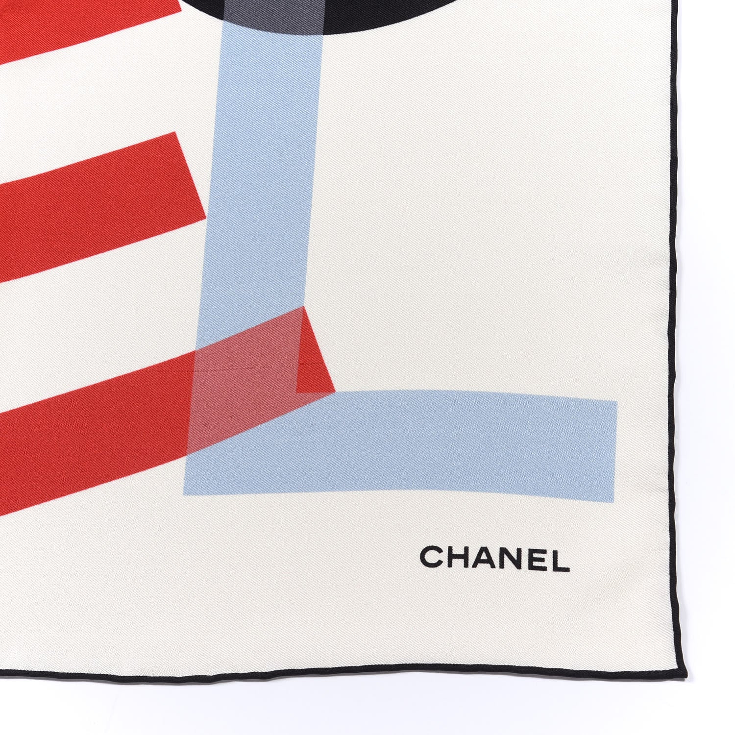 Chanel Silk CC Square Scarf Multicolor 2 of 3