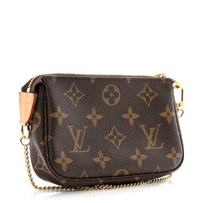 Louis Vuitton Monogram Mini Pochette Accessories 3 of 9