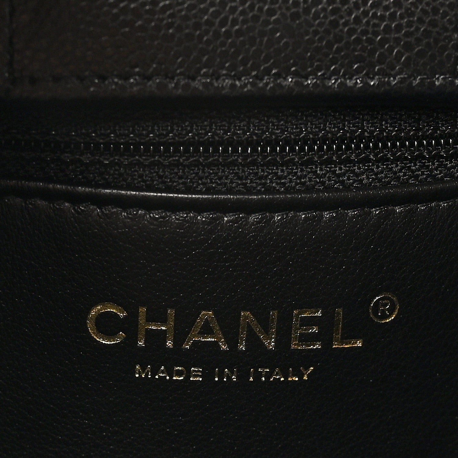 Chanel Caviar Quilted Large Shopping Tote Black 5 of 9