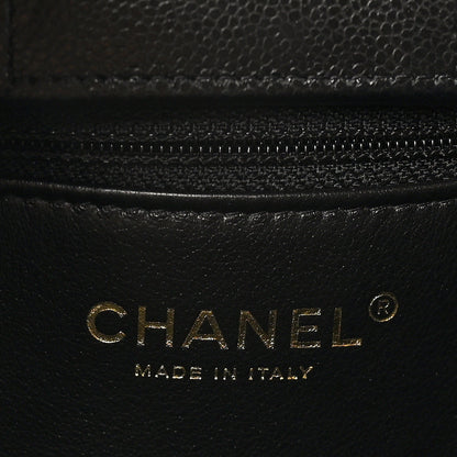 Chanel Caviar Quilted Large Shopping Tote Black 5 of 9