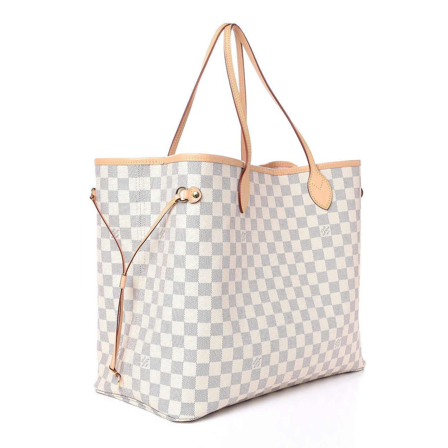 Damier Azur Neo Neverfull GM Rose Ballerine
