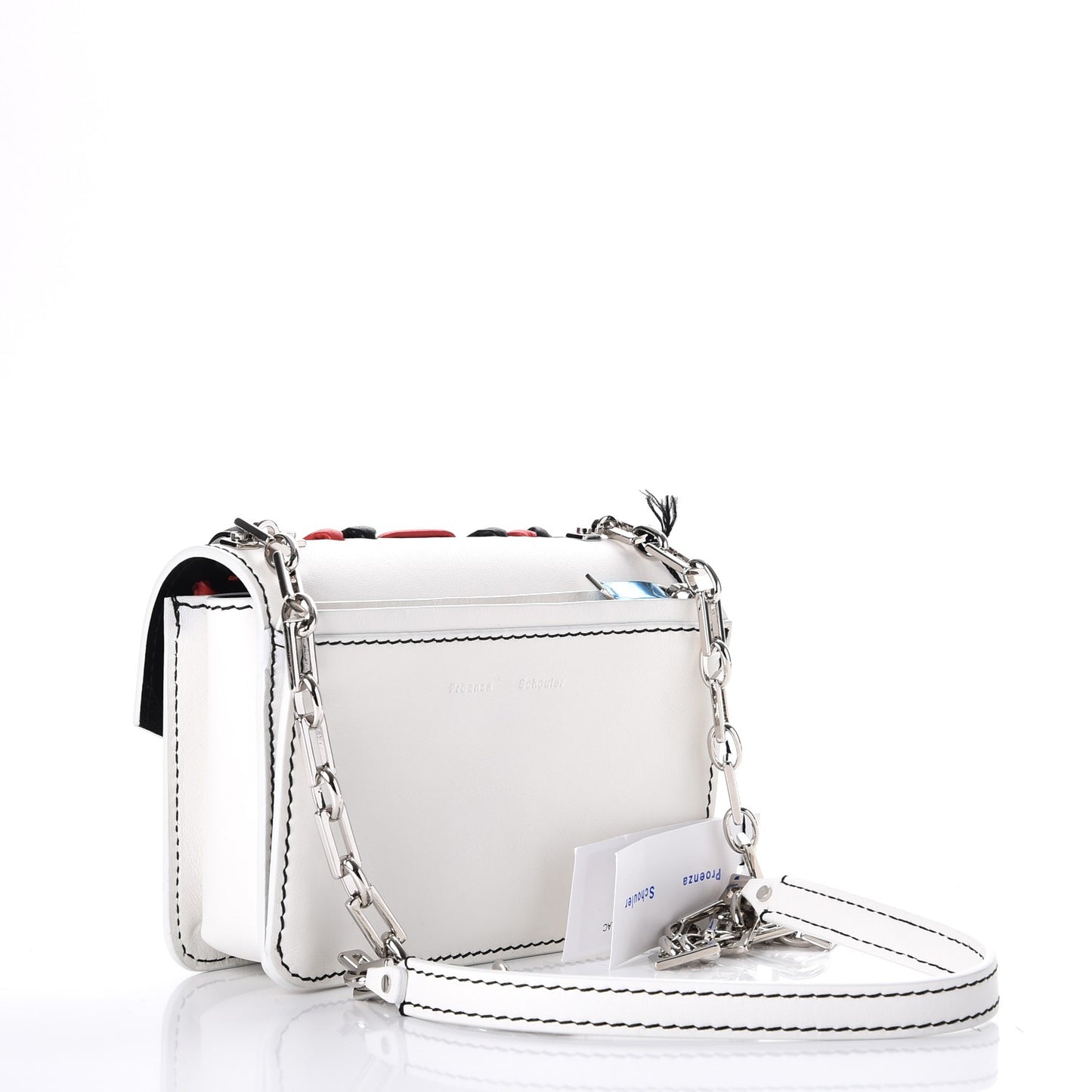 Hava Soft Calf Crossbody Bag White