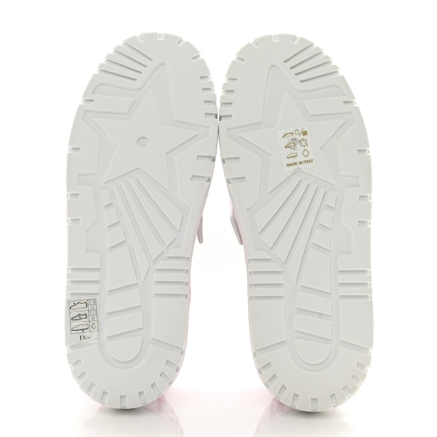 Reflective Fabric Shaded Dior-ID Platform Sneakers 35 Raspberry