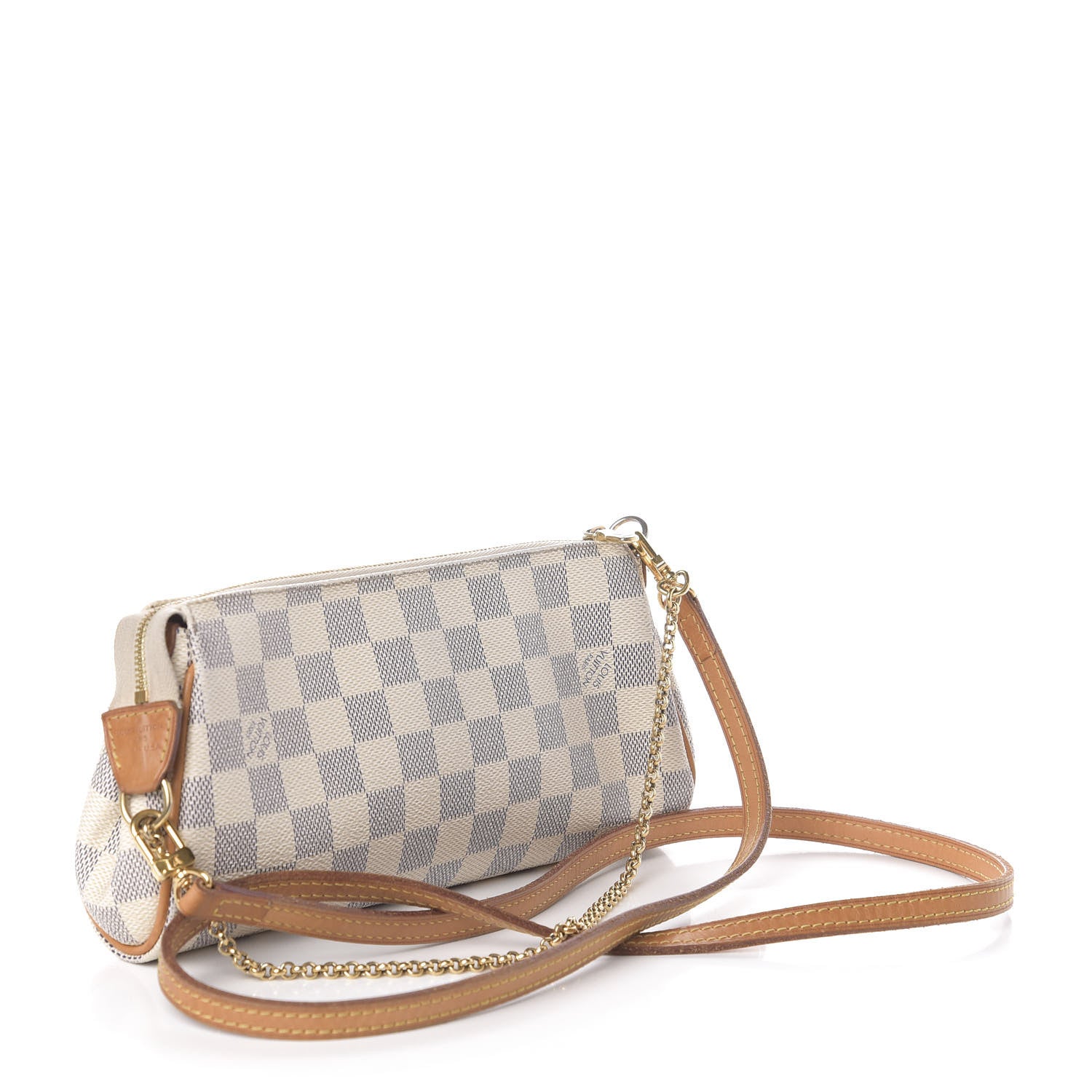 Louis Vuitton Damier Azur Eva Clutch 3 of 10