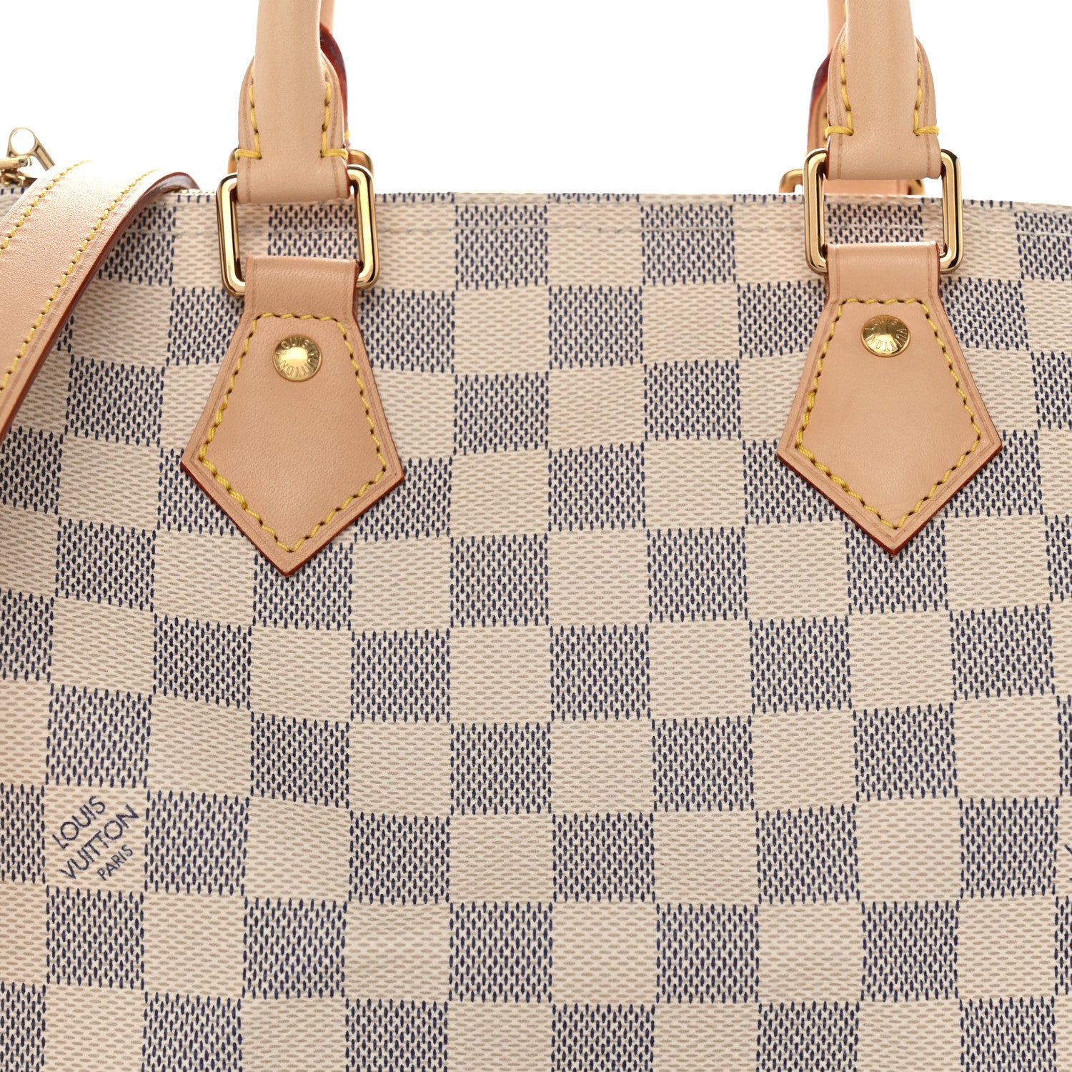 Louis Vuitton Damier Azur Speedy Bandouliere 25 7 of 10