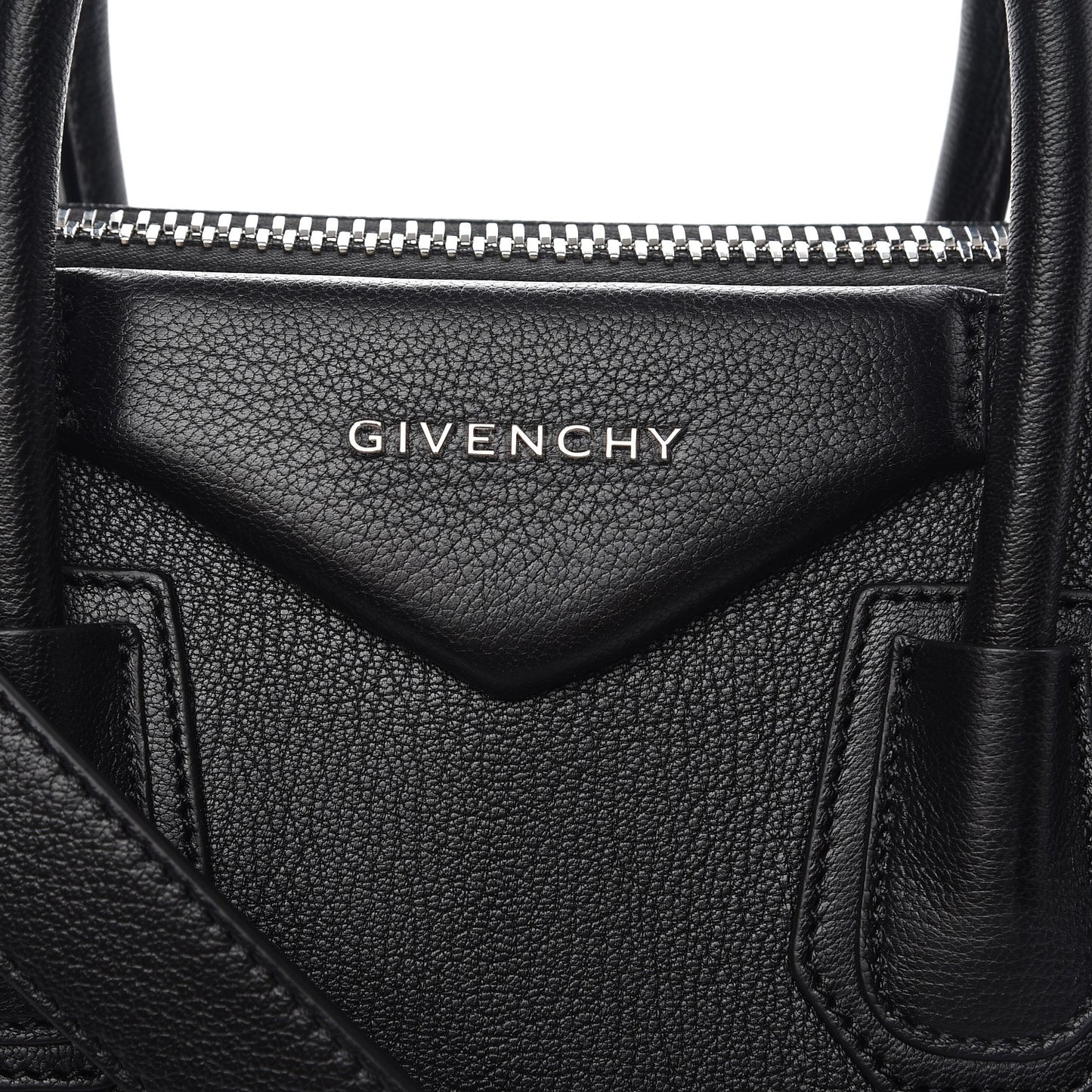 Sugar Goatskin Small Antigona Black