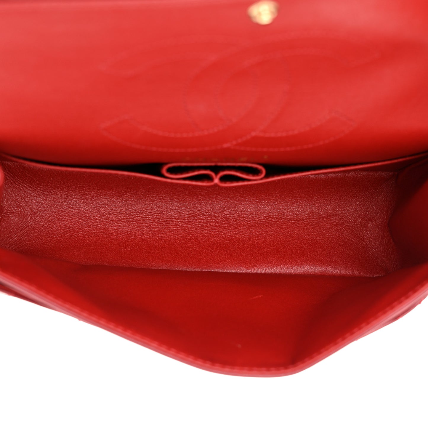 Aged Calfskin Quilted 2.55 Reissue 225 Flap Red