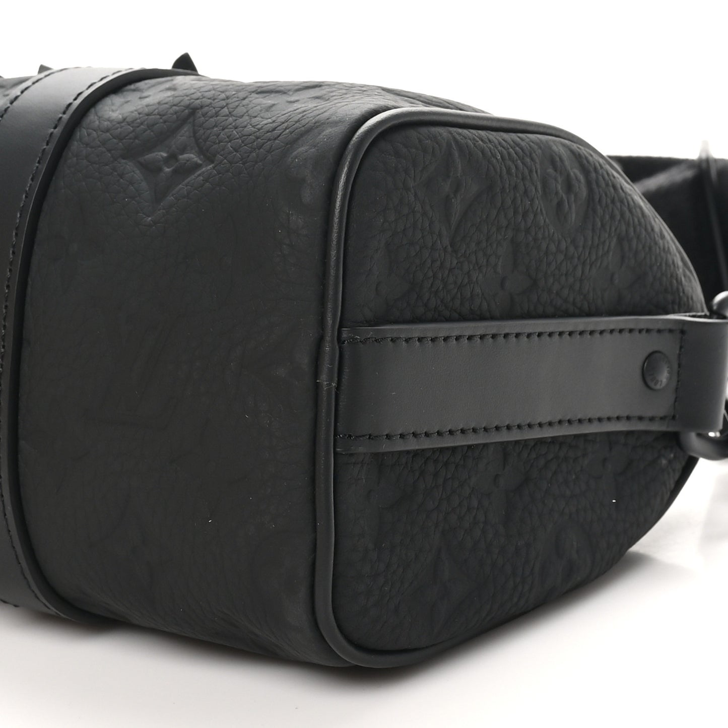 Monogram Taurillon Keepall Bandouliere 25 Black