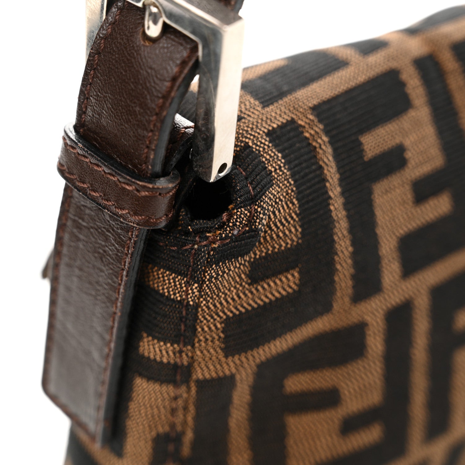 Fendi Zucca Baguette Tobacco 10 of 13