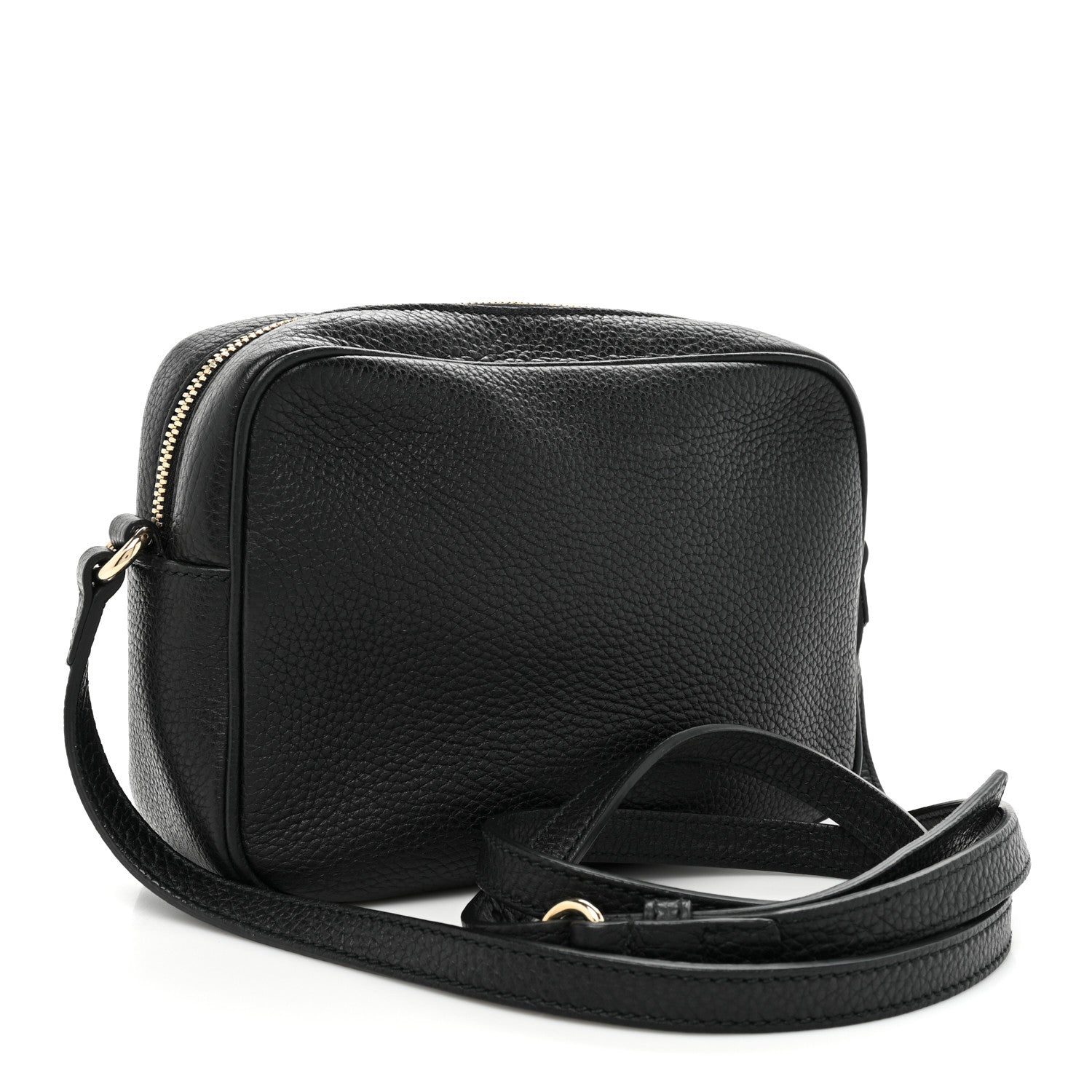 Gucci Pebbled Calfskin Small Soho Disco Bag Black 3 of 10